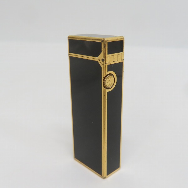実際に弊社で買取させて頂いたdunhill/ダンヒル サイドローラー ガスライター ブラック/ゴールドの画像 2枚目