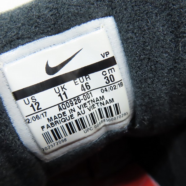 実際に弊社で買取させて頂いたNIKE×atmos/ナイキ×アトモス AIR MAX 90 PRNT/エア マックス 90 プリント AQ0926-001/30の画像 5枚目