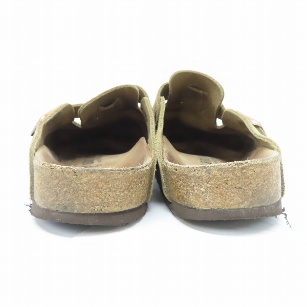 実際に弊社で買取させて頂いたBIRKENSTOCK/ビルケンシュトック BOSTON/ボストン スエードレザー サンダル /25の画像 1枚目