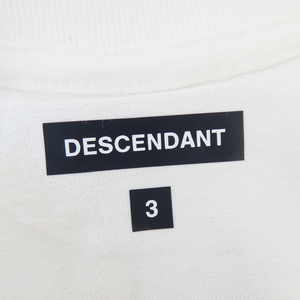 実際に弊社で買取させて頂いたDESCENDANT/ディセンダント メンバー限定 SIGNAL TEE 半袖Tシャツ/3の画像 2枚目