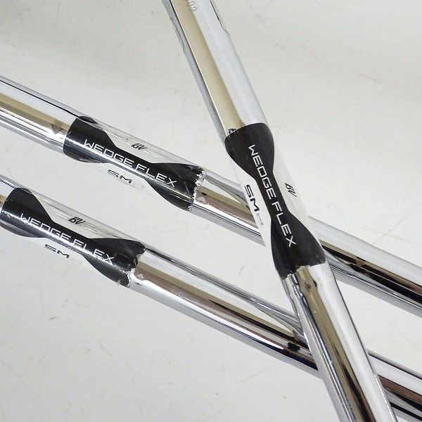 実際に弊社で買取させて頂いたTitleist/タイトリスト VOKEY DESIGN/ボーケイデザイン SM8 ウェッジ 48°,52°,58° 3本セット レフティ/左きき用の画像 5枚目