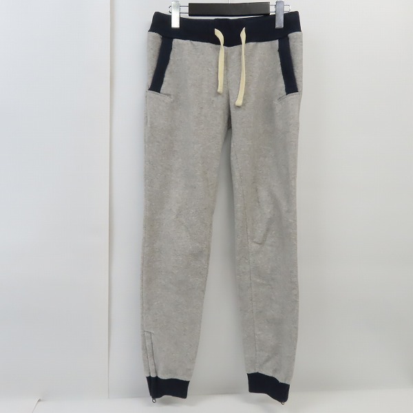 実際に弊社で買取させて頂いたHYDROGEN/ハイドロゲン BRONZAJI/ブロンザージ エンブレム/スター ワッペン フリース イージーパンツ/S