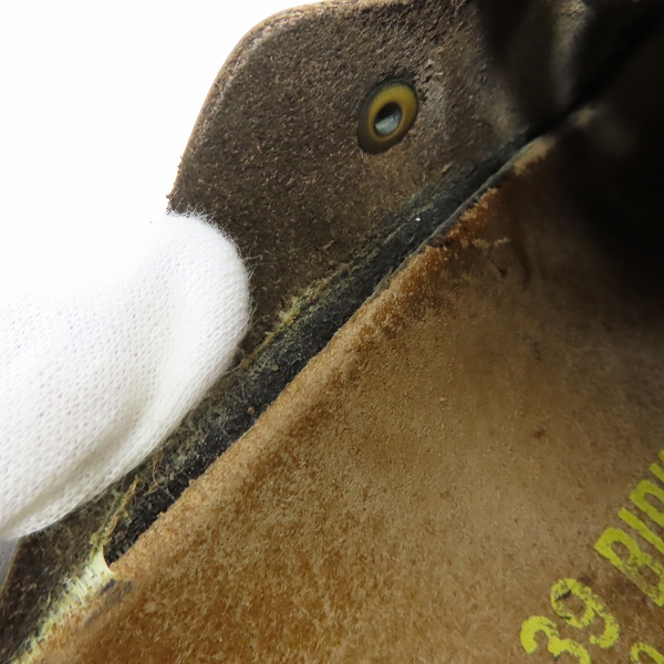 実際に弊社で買取させて頂いたBIRKENSTOCK/ビルケンシュトック BOSTON/ボストン レザー サンダル /25の画像 6枚目