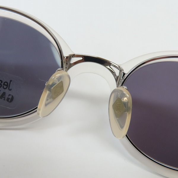 実際に弊社で買取させて頂いた JEAN PAUL GAULTIER/ジャンポールゴルチエ ヴィンテージ シルバーフレーム サングラス クリップオン 56-7202の画像 7枚目