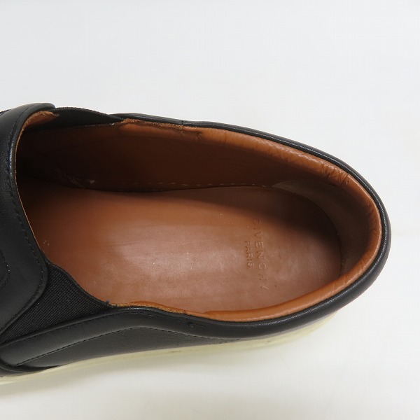 実際に弊社で買取させて頂いたGIVENCHY/ジバンシィ エンブレムデザイン ローカット スニーカー/スリッポン の画像 4枚目