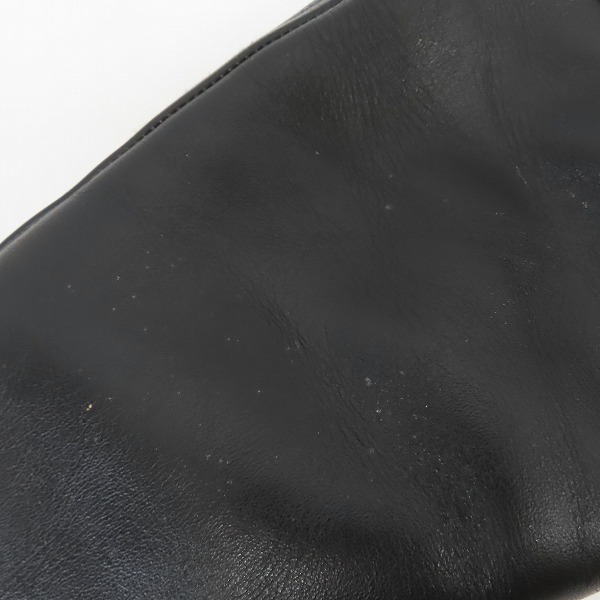 実際に弊社で買取させて頂いたCALEE SUPPLY Co./キャリーサプライ ウール 牛革/レザー 袖切り替え スタジャン Mの画像 8枚目