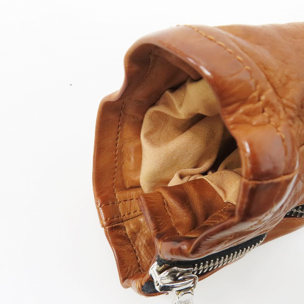 実際に弊社で買取させて頂いたBACKLASH/バックラッシュ ドイツカーフ ライダースジャケット レザー 牛革 1221-02/Mの画像 4枚目