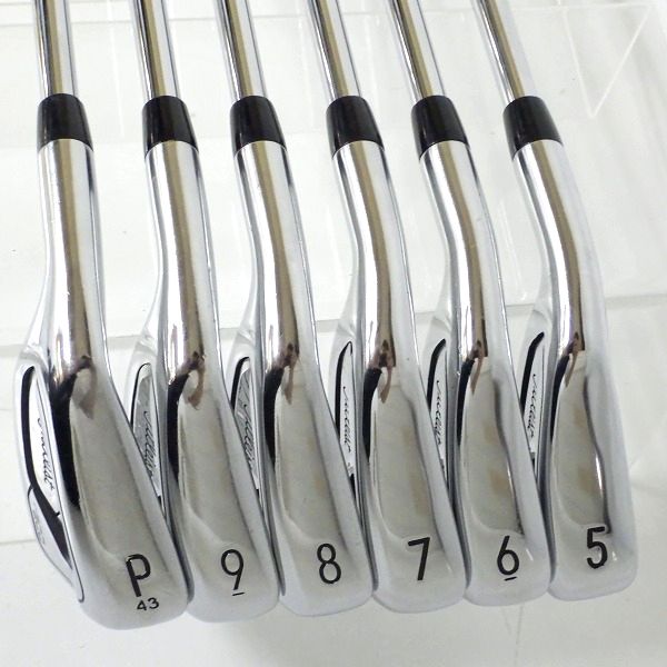 実際に弊社で買取させて頂いたTitleist/タイトリスト T200 アイアン #5～9,Pw 6本セット レフティ/左きき用 N.S.PRO MODUS3 TOUR 105 FLEX:Sの画像 1枚目