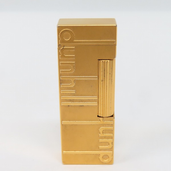 実際に弊社で買取させて頂いたdunhill/ダンヒル 両面ロゴ サイドローラー ライター