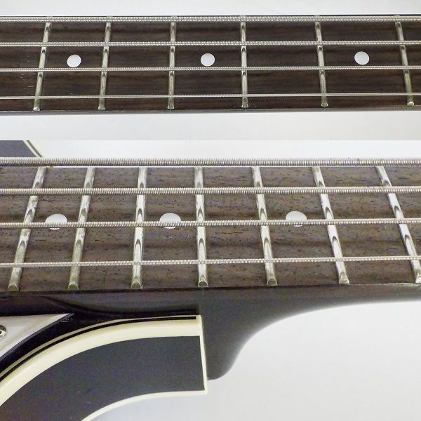 実際に弊社で買取させて頂いた★Greco/グレコ VB-80 S バイオリンベースType 4弦エレキベース 1993年製 ハードケース付 の画像 4枚目