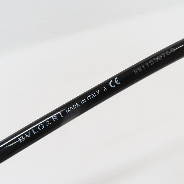 実際に弊社で買取させて頂いたBVLGARI/ブルガリ メガネフレーム アイウェア 4097-B-F 501の画像 6枚目