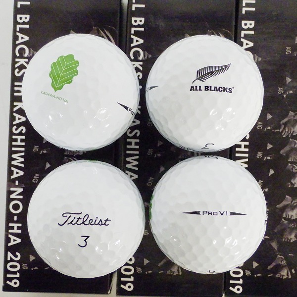 実際に弊社で買取させて頂いた【未使用/オウンネーム】Titleist/タイトリスト PRO V1 ゴルフボール ホワイト 3スリーブ の画像 1枚目