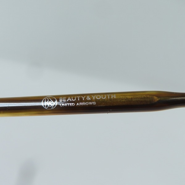 実際に弊社で買取させて頂いたBEAUTY&YOUTH UNITED ARROWS by KANEKO OPTICAL/金子眼鏡 メガネフレーム/アイウェア CELLULOLDの画像 6枚目
