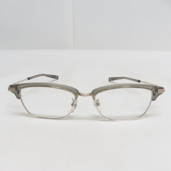 実際に弊社で買取させて頂いた999.9/フォーナインズ コンビネーション 眼鏡/メガネフレーム/アイウェア M-16 9702の画像 1枚目