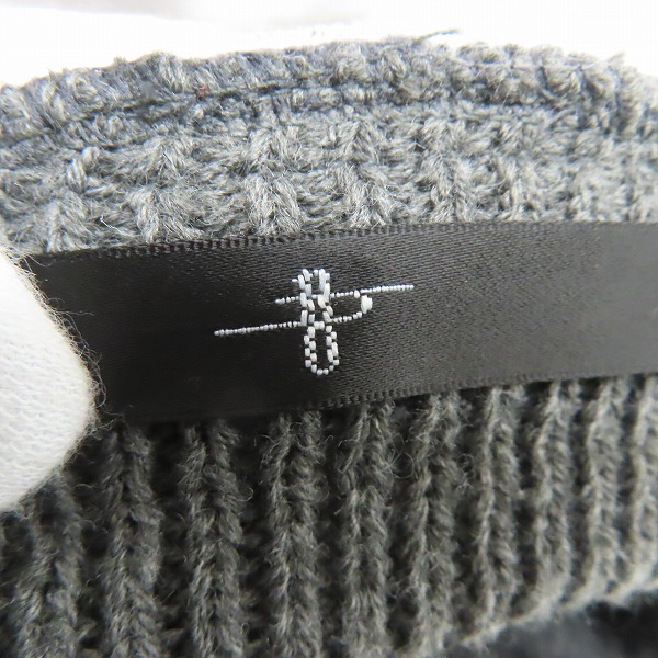 実際に弊社で買取させて頂いたNO ID. /ノーアイディー ホールリブウールベレー 849888-725Hの画像 6枚目