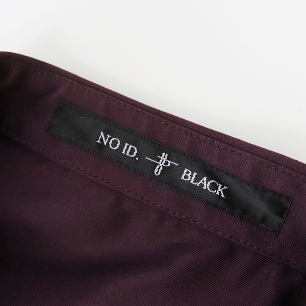 実際に弊社で買取させて頂いたNO ID. BLACK/ノーアイディー ブラック レース ロング 長袖シャツ 446006-314S/ONEの画像 2枚目