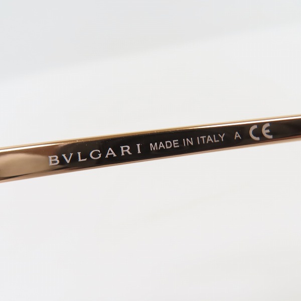 実際に弊社で買取させて頂いたBVLGARI/ブルガリ メガネフレーム アイウェア 4111-B-F 501の画像 6枚目