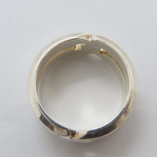 実際に弊社で買取させて頂いたGUCCI/グッチ ノット リング/指輪 17.5-18.5号の画像 5枚目