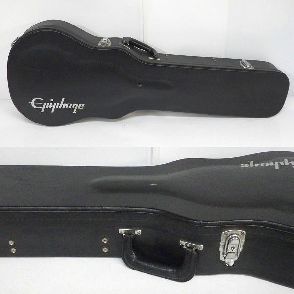実際に弊社で買取させて頂いた★Epiphone/エピフォン WILDKAT TB/ワイルドキャット Bigsby セミアコ エレキギター ハードケース付の画像 9枚目