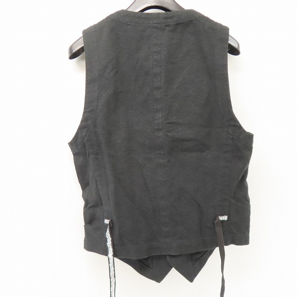 実際に弊社で買取させて頂いたNUMBER (N)INE/ナンバーナイン ABOUT A BOY期 音符 ジレ/ベスト S07-NJ031A/2の画像 1枚目