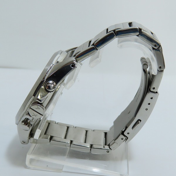 実際に弊社で買取させて頂いたARMANI EXCHANGE/アルマーニ エクスチェンジ クロノグラフ メンズ腕時計 ブラック文字盤 クオーツ AX2600の画像 1枚目