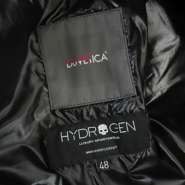 実際に弊社で買取させて頂いたHYDROGEN×DUVETICA/ハイドロゲン×デュベティカ ダウンジャケット/48の画像 2枚目