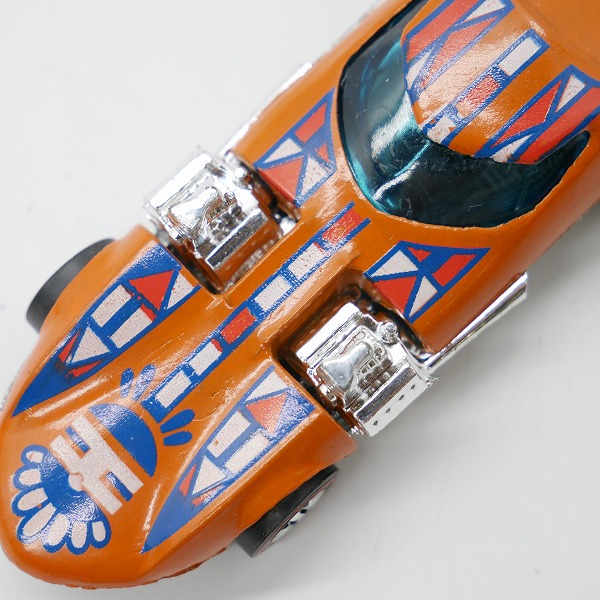 実際に弊社で買取させて頂いたMATTEL マテルのミニカ ホットウィール 34 ツインミル ミニカー 香港製 赤箱の画像 7枚目