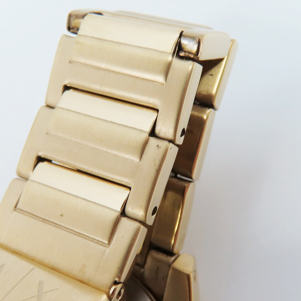 実際に弊社で買取させて頂いたARMANI EXCHANGE/アルマーニエクスチェンジ クォーツ クロノグラフ 紺文字盤 腕時計 AX7116【動作未確認】の画像 6枚目