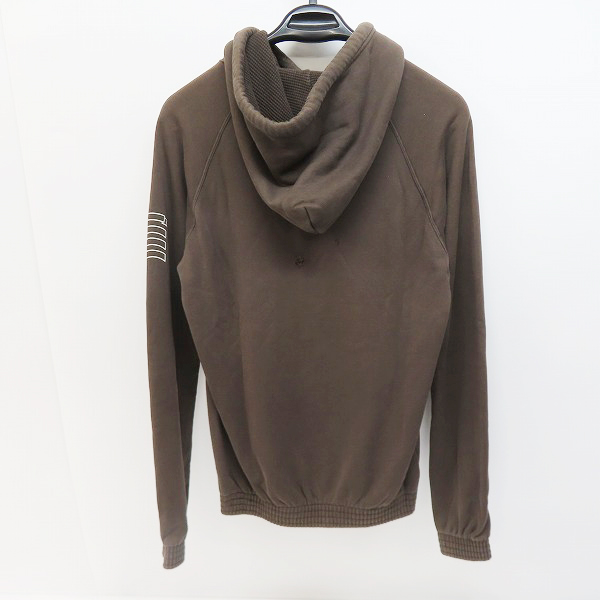 実際に弊社で買取させて頂いたNUMBER (N)INE/ナンバーナイン 01AW STANDARD期 穴あき加工 エンブレム プルオーバーパーカー/2の画像 1枚目