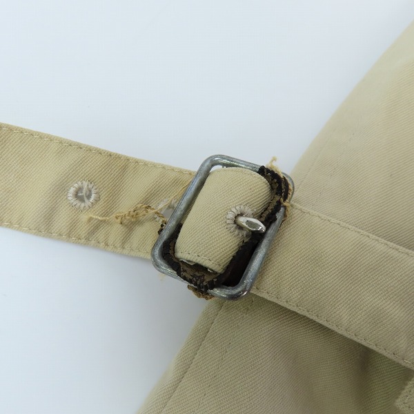 実際に弊社で買取させて頂いたBurberrys /バーバリーズ 裏地ノバチェック柄 トレンチコート　イングランド製の画像 8枚目