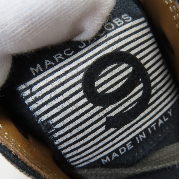 実際に弊社で買取させて頂いたMARC JACOBS/マークジェイコブス ペイズリーデザイン ハイカット スニーカー 43の画像 7枚目