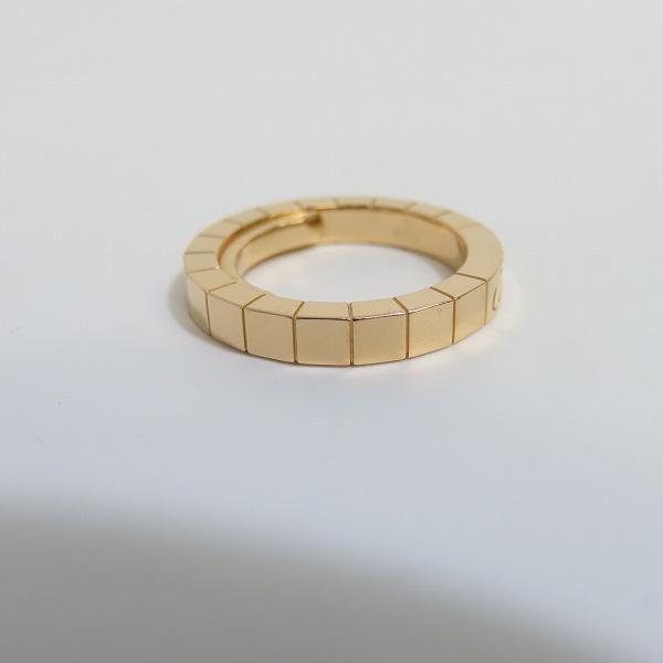 実際に弊社で買取させて頂いた【カスタム】Cartier/カルティエ K18/750 ラニエール リング SNOE刻印/指輪/5号の画像 4枚目