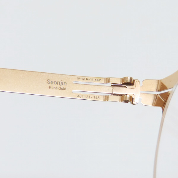 実際に弊社で買取させて頂いたic!berlin/アイシーベルリン Seonjin アイウェア/メガネフレームの画像 5枚目