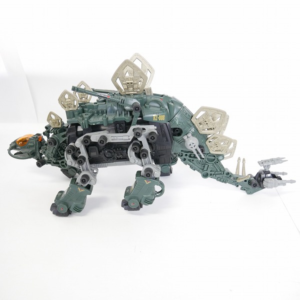 実際に弊社で買取させて頂いた【完成品/ジャンク】TOMY/トミー ZOIDS/ゾイド 1/72 ゴルドス ステゴサウルス型/プラモデルの画像 2枚目