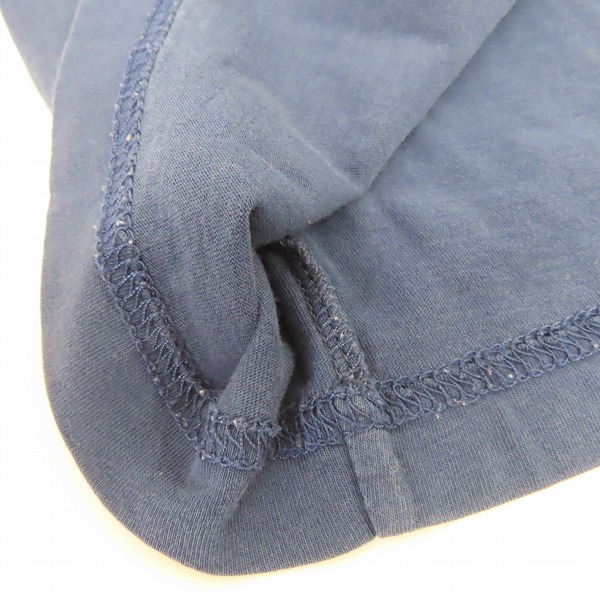 実際に弊社で買取させて頂いたPRADA/プラダ ロゴ 半袖Tシャツ ブルー/Lの画像 5枚目