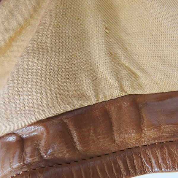 実際に弊社で買取させて頂いたBACKLASH/バックラッシュ ドイツカーフ ライダースジャケット レザー 牛革 1221-02/Mの画像 5枚目