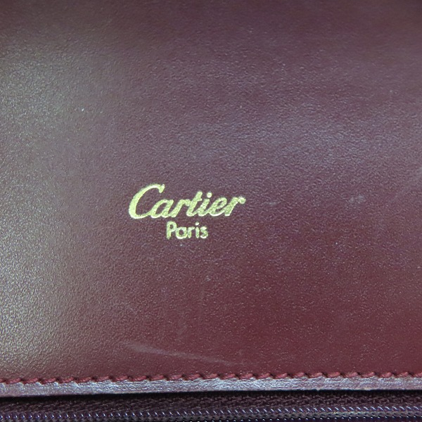 実際に弊社で買取させて頂いたCartier/カルティエ パシャ・ドゥ・カルティエ レザー ブリーフケースの画像 4枚目
