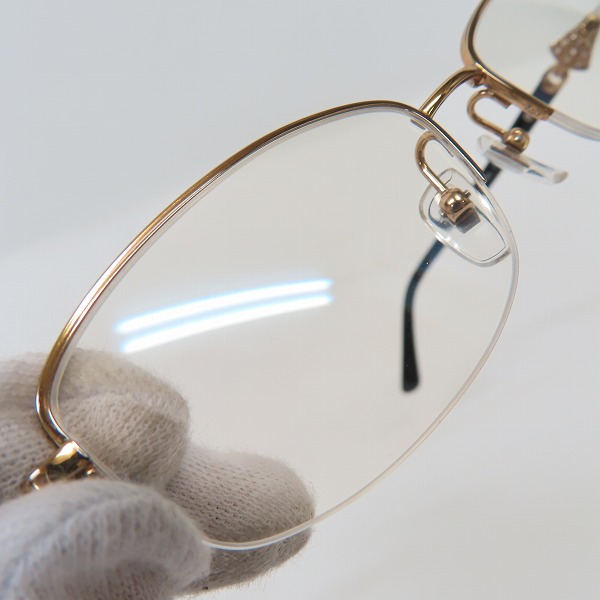 実際に弊社で買取させて頂いたBVLGARI/ブルガリ メガネフレーム アイウェア 2176BD 376の画像 7枚目