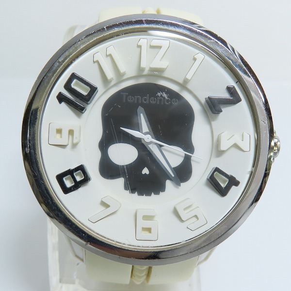 実際に弊社で買取させて頂いたTendence×HYDROGEN/テンデンス×ハイドロゲン スカル 腕時計【動作未確認】