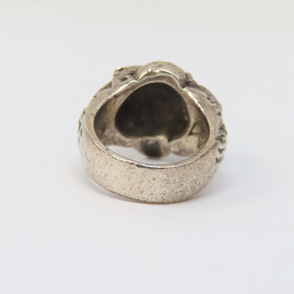 実際に弊社で買取させて頂いたCRAZY PIG/クレイジーピッグ スカルリング 9号の画像 3枚目