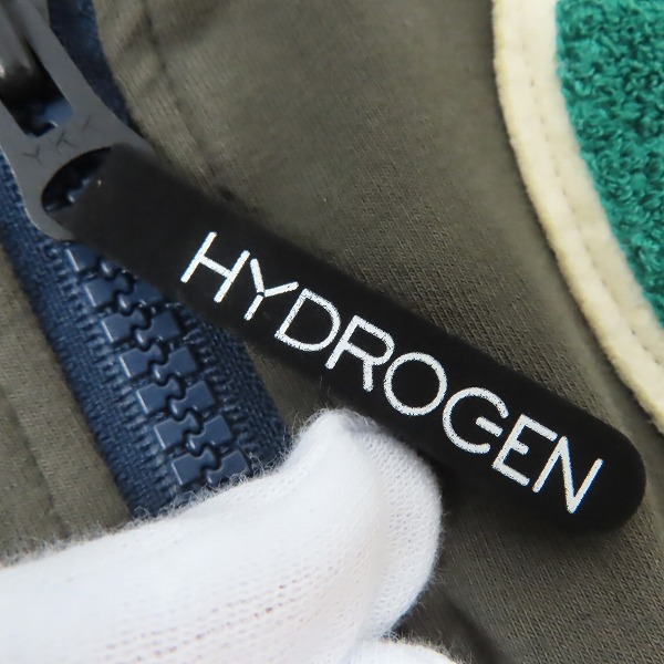 実際に弊社で買取させて頂いたHYDROGEN/ハイドロゲン BRONZAJI ブロンザージ エンブレム ワッペン ジップアップパーカー/Sの画像 7枚目