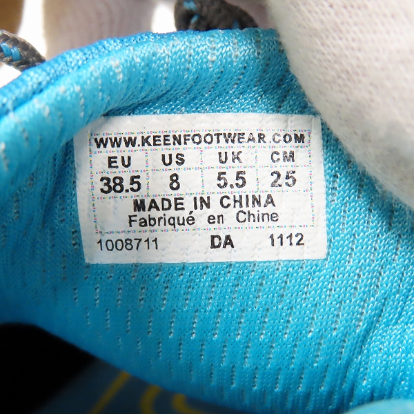 実際に弊社で買取させて頂いたKEEN/キーン HAVEN スニーカー/シューズ 1008711 25の画像 5枚目