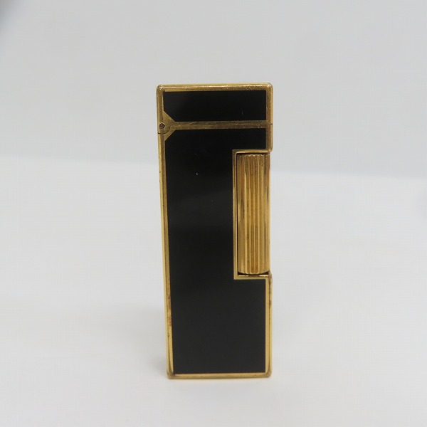 実際に弊社で買取させて頂いたdunhill/ダンヒル サイドローラー ガスライター ブラック/ゴールド