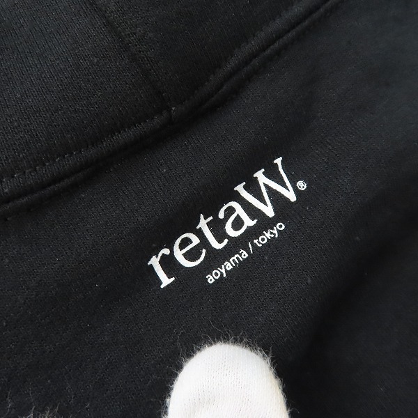 実際に弊社で買取させて頂いたretaW×FRAGMENT design/リトゥ×フラグメントデザイン ロゴプリントパーカー Mの画像 5枚目