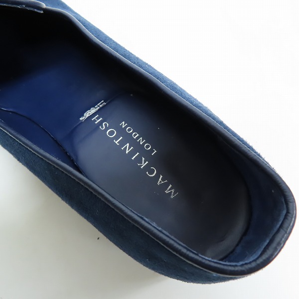 実際に弊社で買取させて頂いたMACKINTOSH LONDON/マッキントッシュロンドン ダンディーマン スリッポンスエード /UK7.5の画像 4枚目