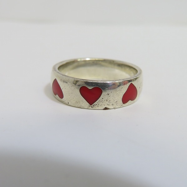 実際に弊社で買取させて頂いた【ギャラ付】CRAZY PIG/クレイジーピッグ ハートリング/24号の画像 3枚目