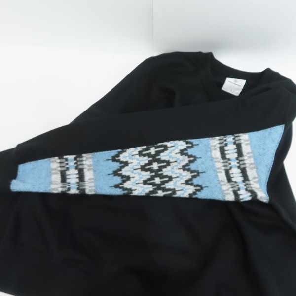 実際に弊社で買取させて頂いたuniform experiment/ユニフォームエクスペリメント SLEEVE PANELED クルーネックスウェット UE-222031/2の画像 4枚目