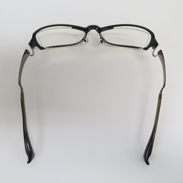 実際に弊社で買取させて頂いた999.9/フォーナインズ 度入り メタルフレーム 眼鏡/メガネフレーム/アイウェア S-592Tの画像 3枚目
