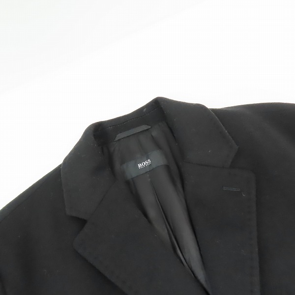 実際に弊社で買取させて頂いたHUGO BOSS/ヒューゴボス カシミヤ混チェスターコート 54の画像 5枚目
