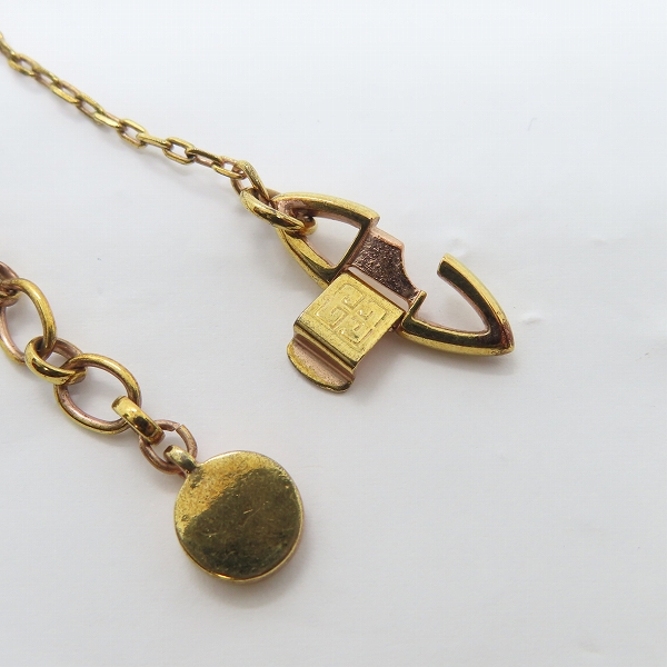 実際に弊社で買取させて頂いたGIVENCHY/ジバンシィ フラワーモチーフ ネックレスの画像 5枚目